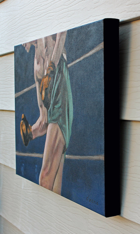 Butterfly by Duane Brown |  Side View of Artwork 