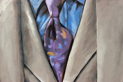 Original art for sale at UGallery.com | Double Collar by Duane Brown | $1,325 | oil painting | 19.5' h x 29.62' w | thumbnail 4