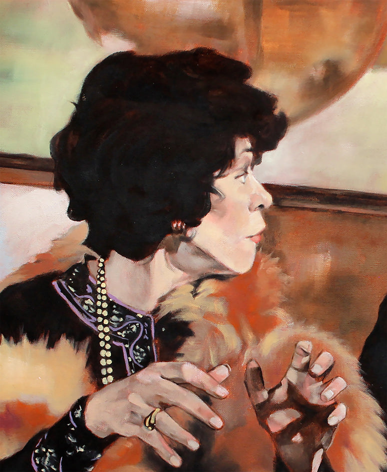 First Call by Duane Brown |  Closeup View of Artwork 