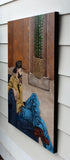 Original art for sale at UGallery.com | Hombre Duro by Duane Brown | $3,975 | oil painting | 40' h x 30' w | thumbnail 2