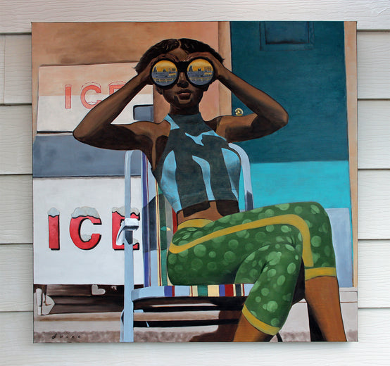 Ice by Duane Brown |  Context View of Artwork 