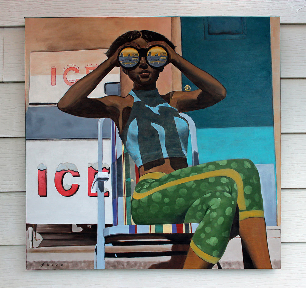 Ice by Duane Brown |  Context View of Artwork 