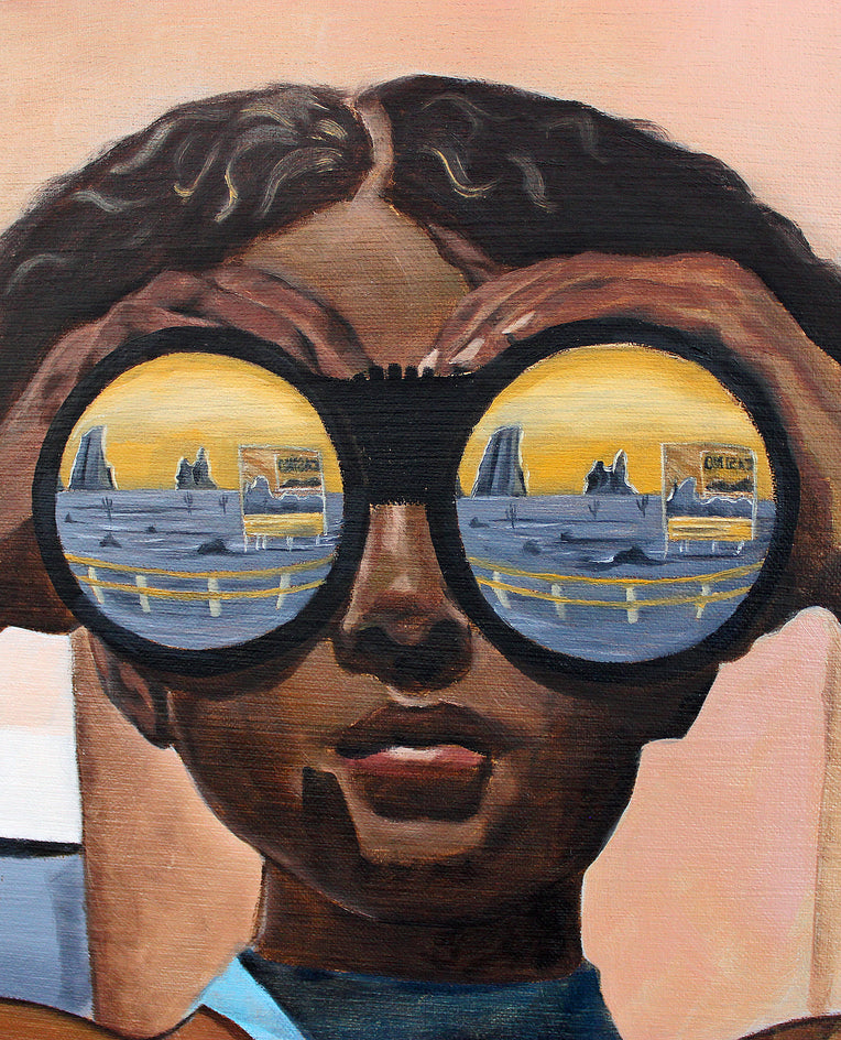 Ice by Duane Brown |  Closeup View of Artwork 