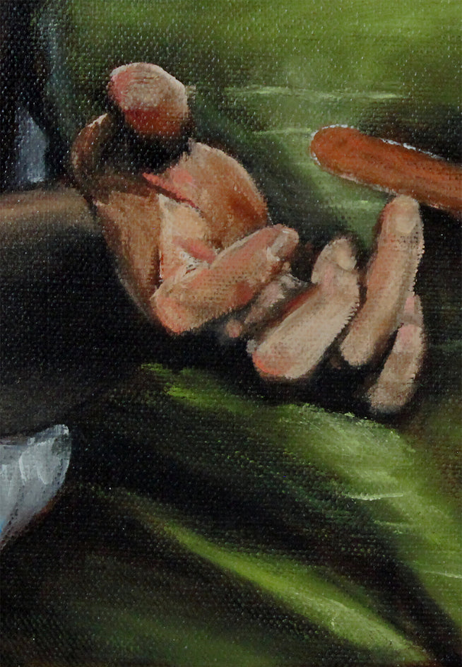 Nailed by Duane Brown |  Closeup View of Artwork 
