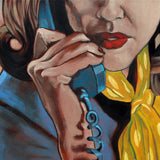 Original art for sale at UGallery.com | Reception by Duane Brown | $1,750 | oil painting | 20' h x 20' w | thumbnail 4