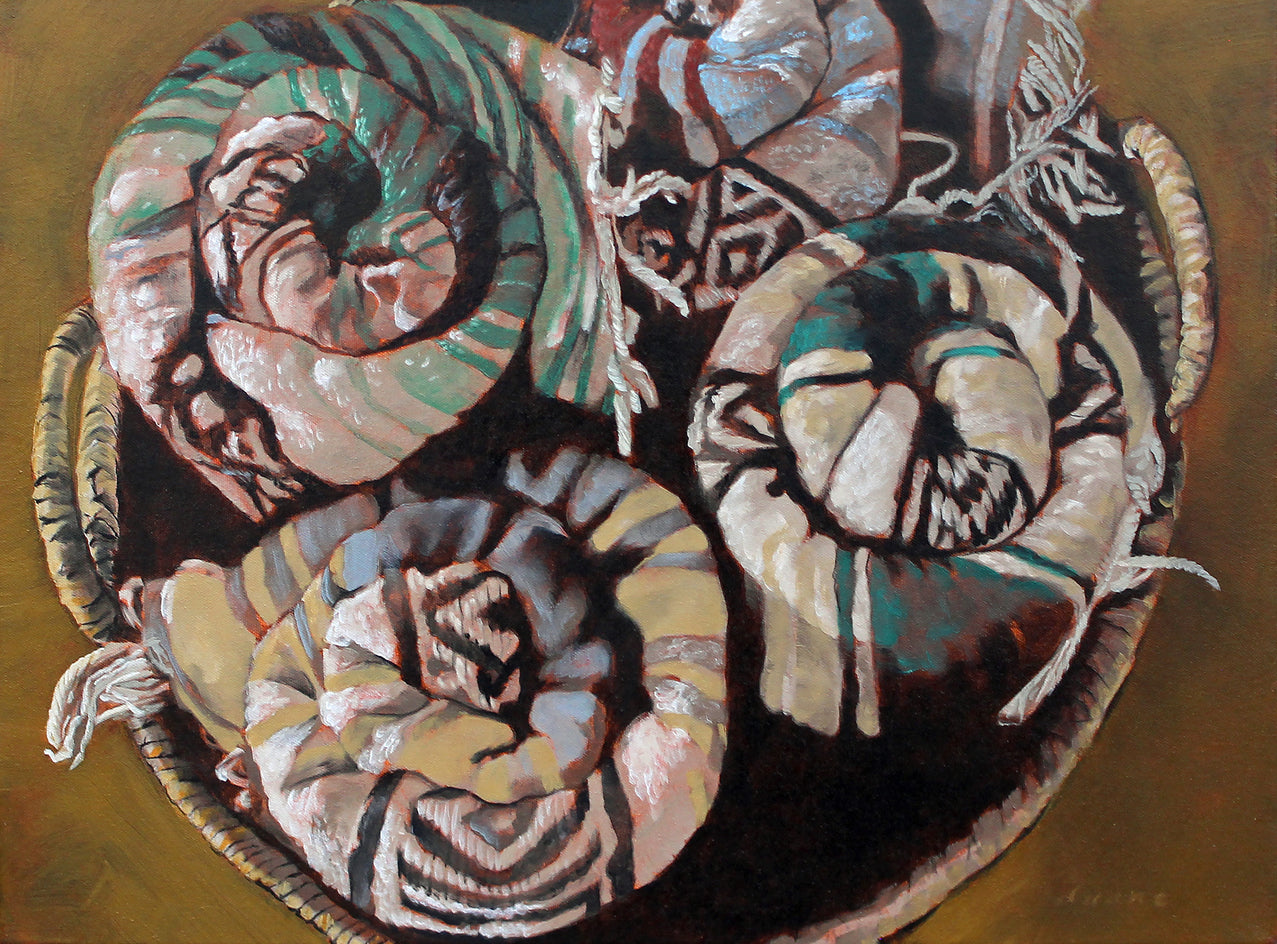 Rolled Throws by Duane Brown |  Artwork Main Image 