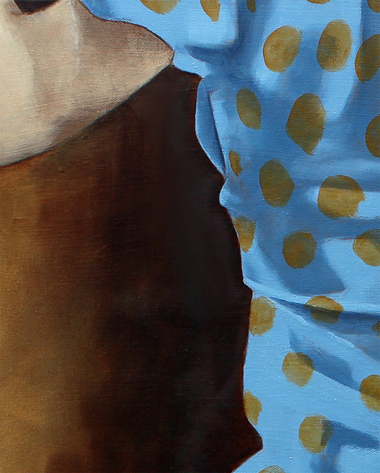 Seeing Spots by Duane Brown |  Closeup View of Artwork 