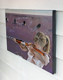 Original art for sale at UGallery.com | Shotgun Wedding by Duane Brown | $2,450 | oil painting | 22' h x 34' w | thumbnail 2