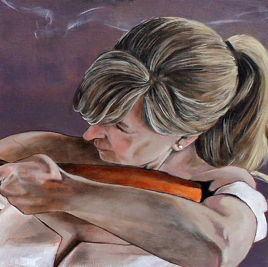Shotgun Wedding by Duane Brown |   Closeup View of Artwork 