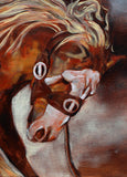 Original art for sale at UGallery.com | Sienna by Duane Brown | $1,075 | oil painting | 20' h x 16' w | thumbnail 4