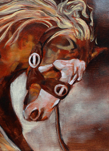 Sienna by Duane Brown |   Closeup View of Artwork 