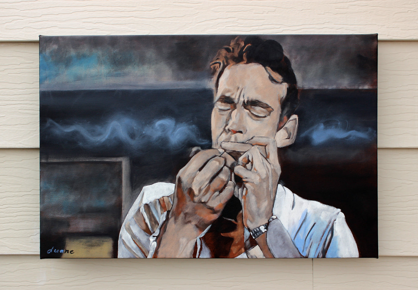 Smoke by Duane Brown |  Context View of Artwork 