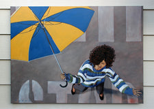 Original art for sale at UGallery.com | STOP by Duane Brown | $3,975 | oil painting | 30' h x 40' w | thumbnail 3