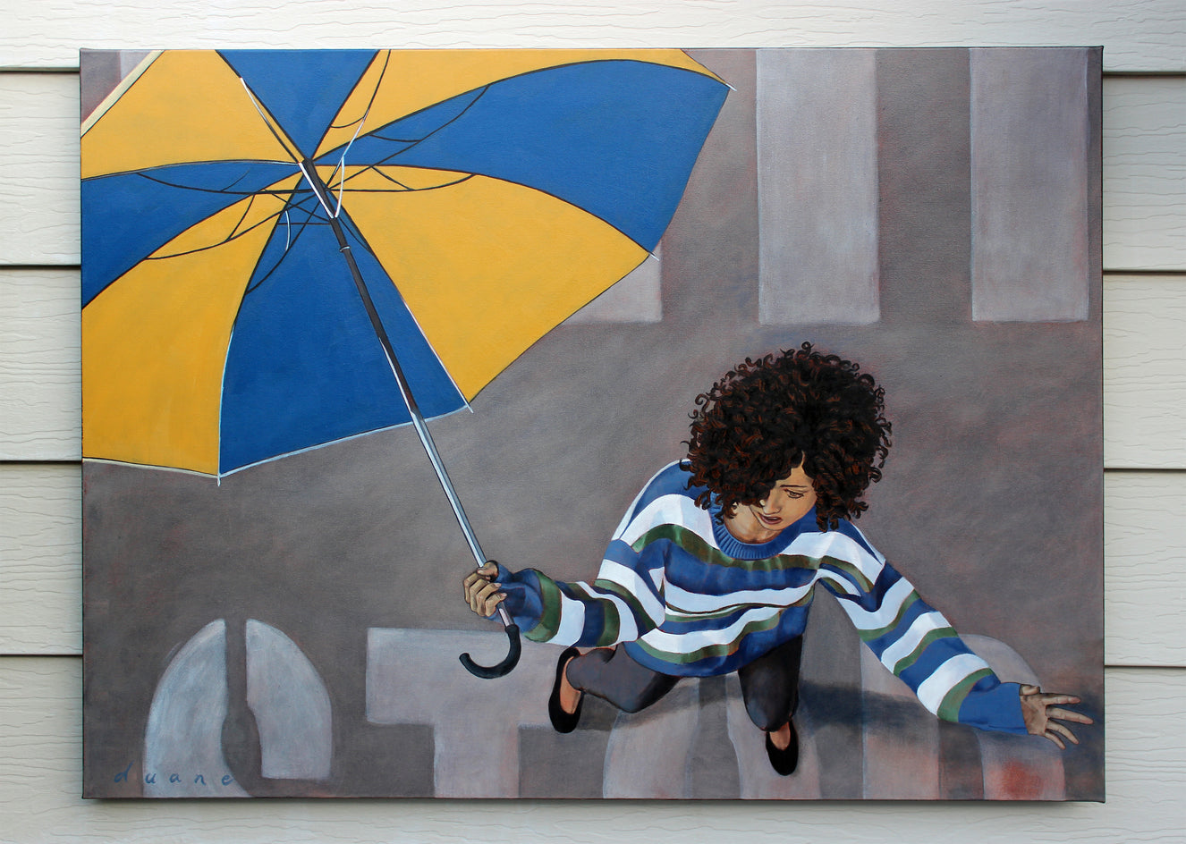 STOP by Duane Brown |  Context View of Artwork 