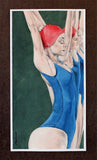 Original art for sale at UGallery.com | Stretch by Duane Brown | $700 | oil painting | 14.75' h x 8.25' w | thumbnail 3