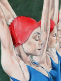 Original art for sale at UGallery.com | Stretch by Duane Brown | $700 | oil painting | 14.75' h x 8.25' w | thumbnail 4