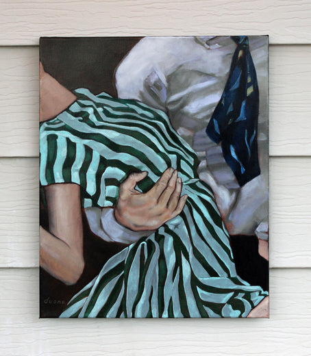 Striped Dip by Duane Brown |  Context View of Artwork 