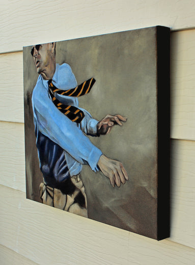 Sucker Punch by Duane Brown |  Side View of Artwork 