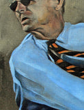 Original art for sale at UGallery.com | Sucker Punch by Duane Brown | $1,050 | oil painting | 16' h x 20' w | thumbnail 3