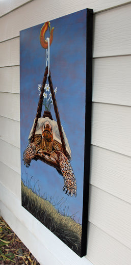 Transplant by Duane Brown |  Side View of Artwork 