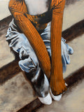 Original art for sale at UGallery.com | Waiting by Duane Brown | $1,400 | oil painting | 24' h x 18' w | thumbnail 1