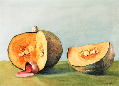 watercolor painting by Dwight Smith titled A Surprising Center