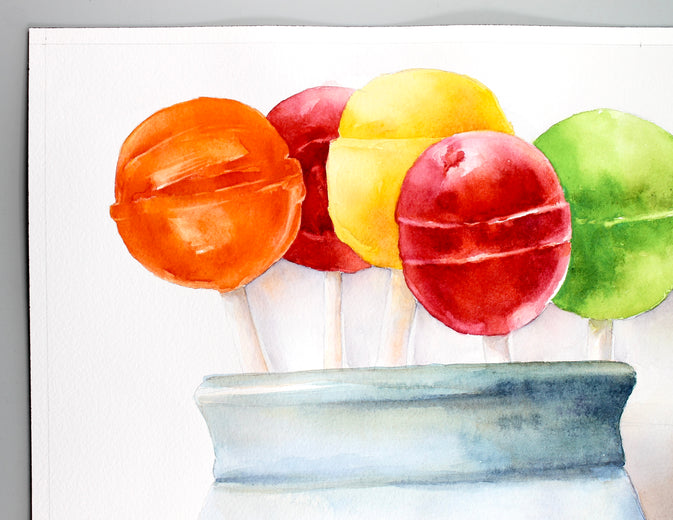 April Blooms by Dwight Smith |  Side View of Artwork 