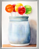 Original art for sale at UGallery.com | April Blooms by Dwight Smith | $525 | watercolor painting | 16' h x 12' w | thumbnail 3