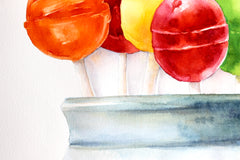 Original art for sale at UGallery.com | April Blooms by Dwight Smith | $525 | watercolor painting | 16' h x 12' w | thumbnail 4