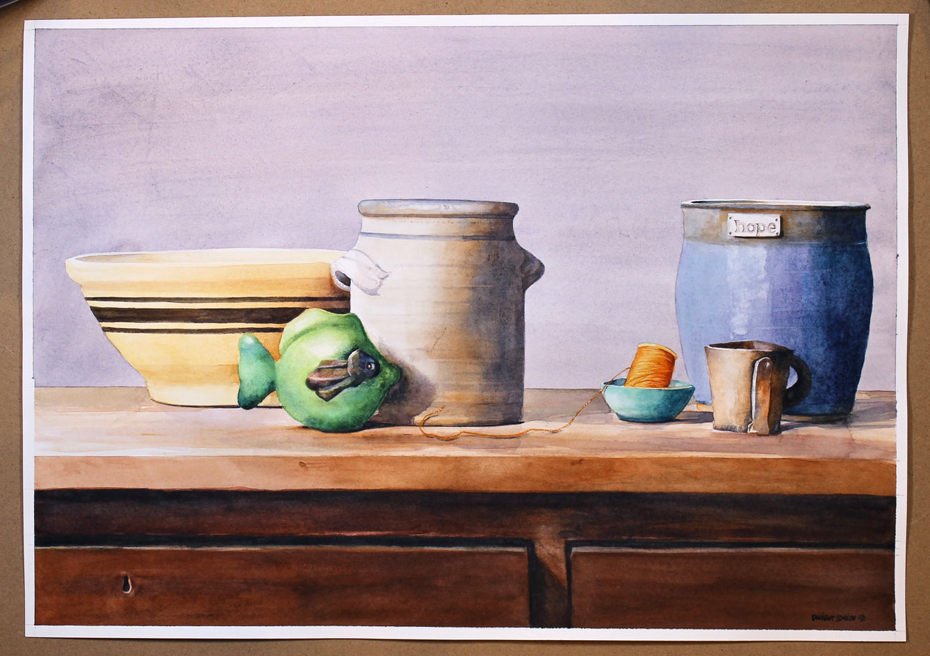 Barrier Reef by Dwight Smith |  Context View of Artwork 