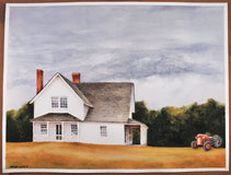 Original art for sale at UGallery.com | Biscuit Before Harvest by Dwight Smith | $525 | watercolor painting | 12' h x 16' w | thumbnail 3