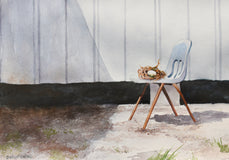 Original art for sale at UGallery.com | Established Migration by Dwight Smith | $525 | watercolor painting | 16' h x 12' w | thumbnail 2