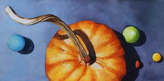 Original art for sale at UGallery.com | Evidence of Life by Dwight Smith | $500 | watercolor painting | 9' h x 18' w | thumbnail 1