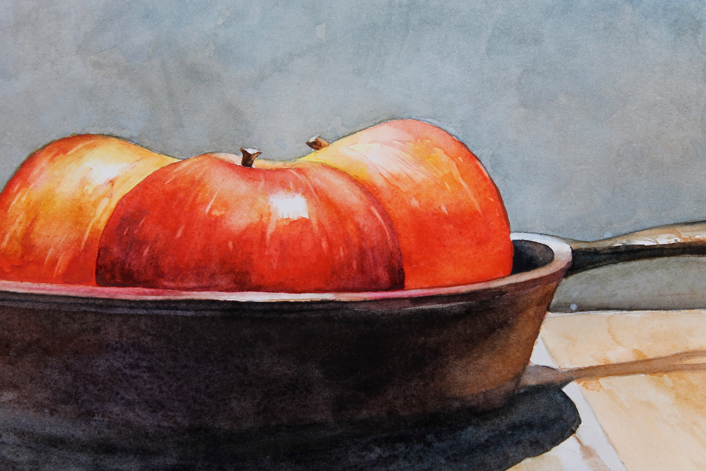 Fried Apples by Dwight Smith |  Closeup View of Artwork 