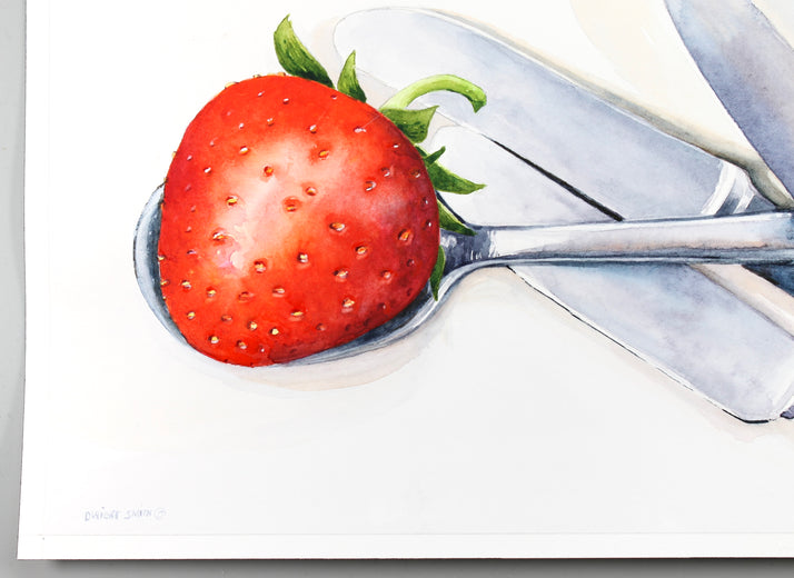 Fruit of the Vine by Dwight Smith |  Side View of Artwork 