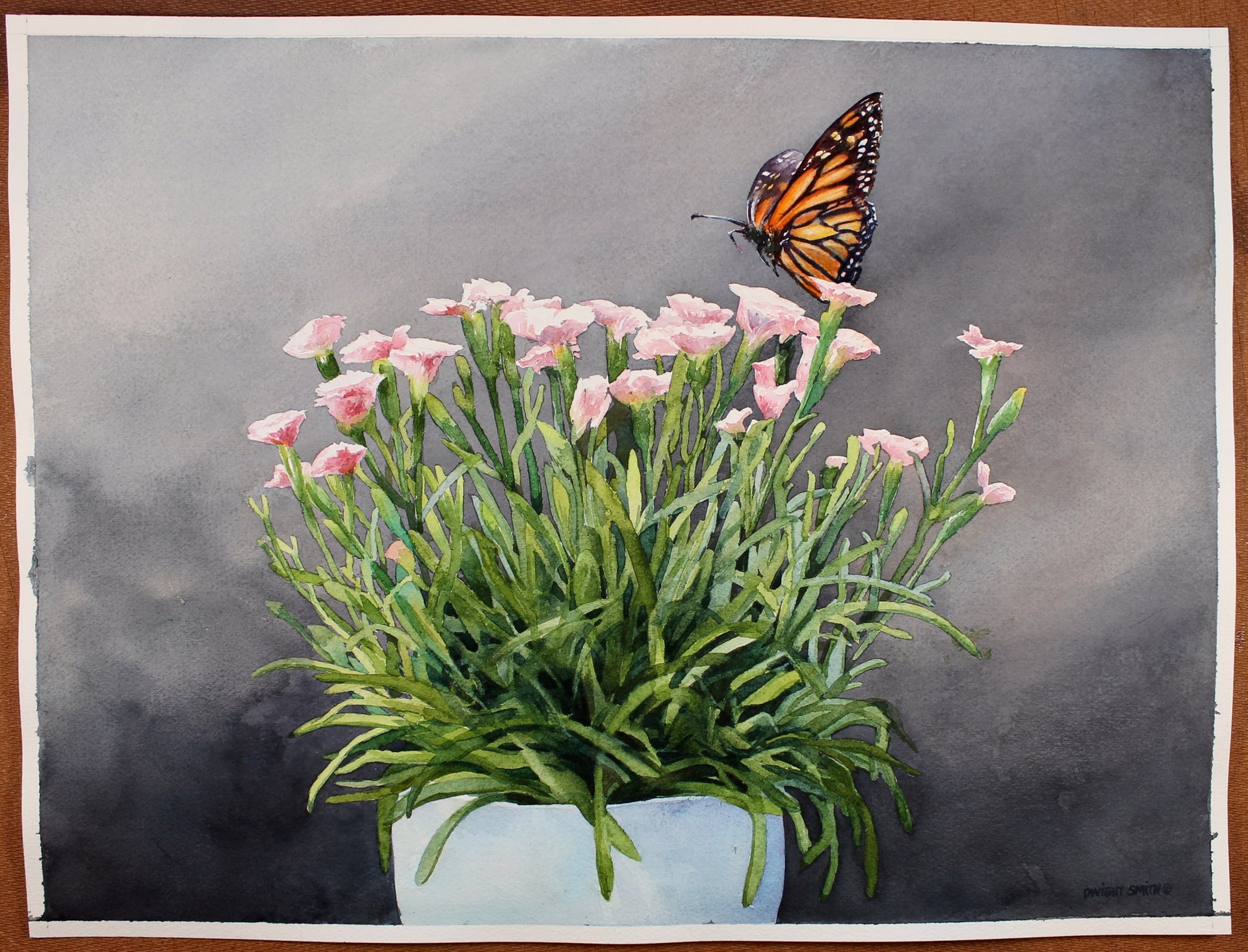 Helping Wings by Dwight Smith watercolor painting UGallery