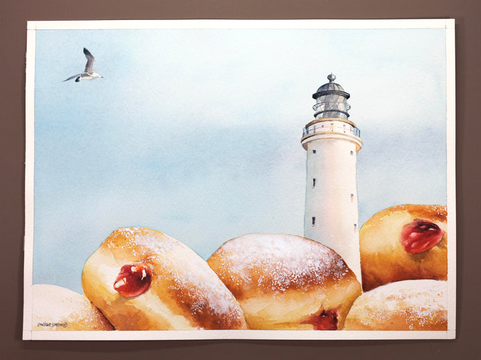 Indulgent Coastline by Dwight Smith |  Context View of Artwork 