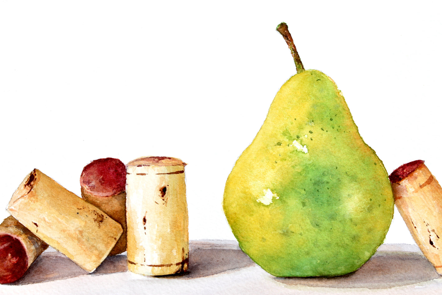 Perry Cider by Dwight Smith |  Closeup View of Artwork 