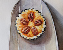 Original art for sale at UGallery.com | Petite Treat by Dwight Smith | $350 | watercolor painting | 8.5' h x 5' w | thumbnail 4