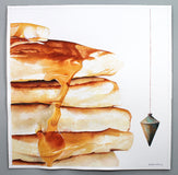 Original art for sale at UGallery.com | Plumb by Dwight Smith | $475 | watercolor painting | 12' h x 12' w | thumbnail 3