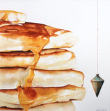 Original art for sale at UGallery.com | Plumb by Dwight Smith | $475 | watercolor painting | 12' h x 12' w | thumbnail 1