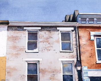 watercolor painting by Dwight Smith titled Ripley, Ohio