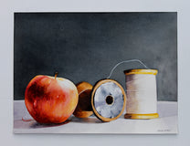 Original art for sale at UGallery.com | Seeds Sown by Dwight Smith | $450 | watercolor painting | 9' h x 12' w | thumbnail 3