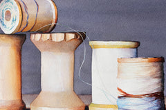 Original art for sale at UGallery.com | Spring Rain by Dwight Smith | $475 | watercolor painting | 9' h x 18' w | thumbnail 4