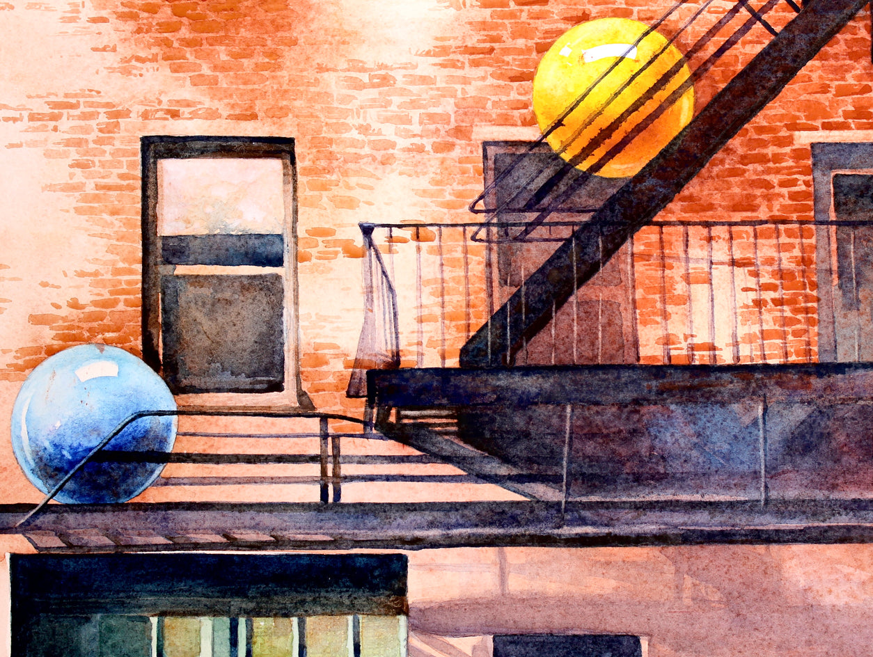 Tilt by Dwight Smith |  Closeup View of Artwork 