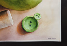 Original art for sale at UGallery.com | Uncorked Cider by Dwight Smith | $525 | watercolor painting | 12' h x 16' w | thumbnail 2