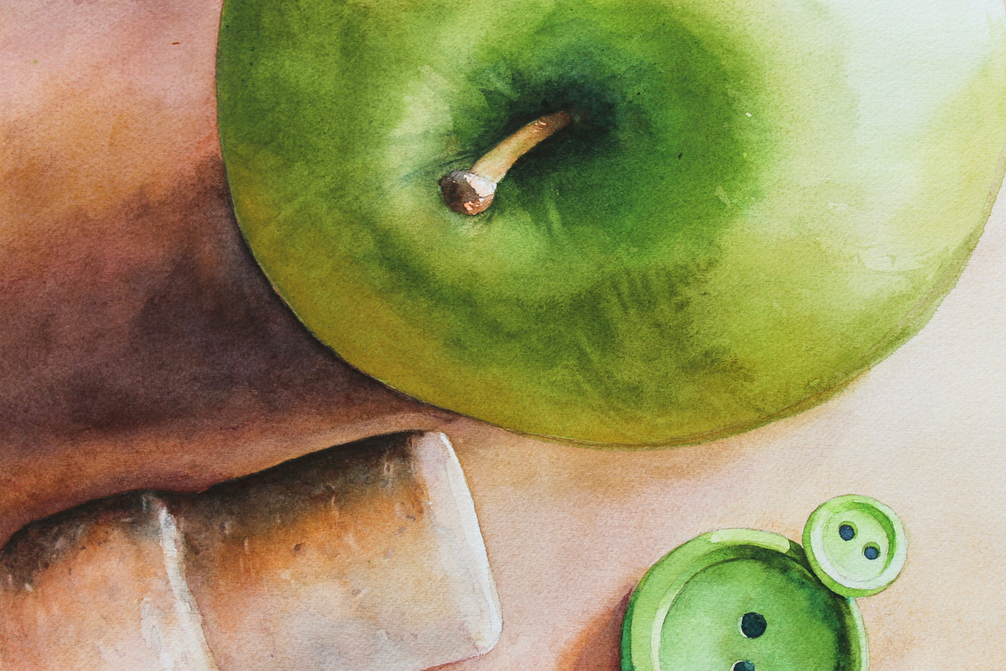 Uncorked Cider by Dwight Smith |  Closeup View of Artwork 
