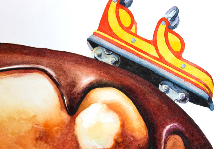 Adrenaline Rush by Dwight Smith |   Closeup View of Artwork 