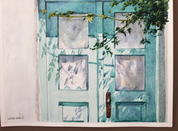 Chasing Shadows by Dwight Smith |  Side View of Artwork 