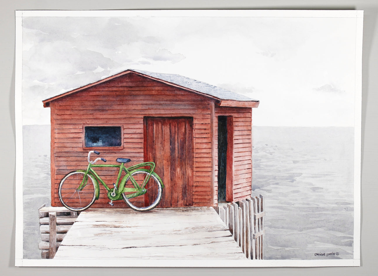 Gone Fishing by Dwight Smith |  Context View of Artwork 